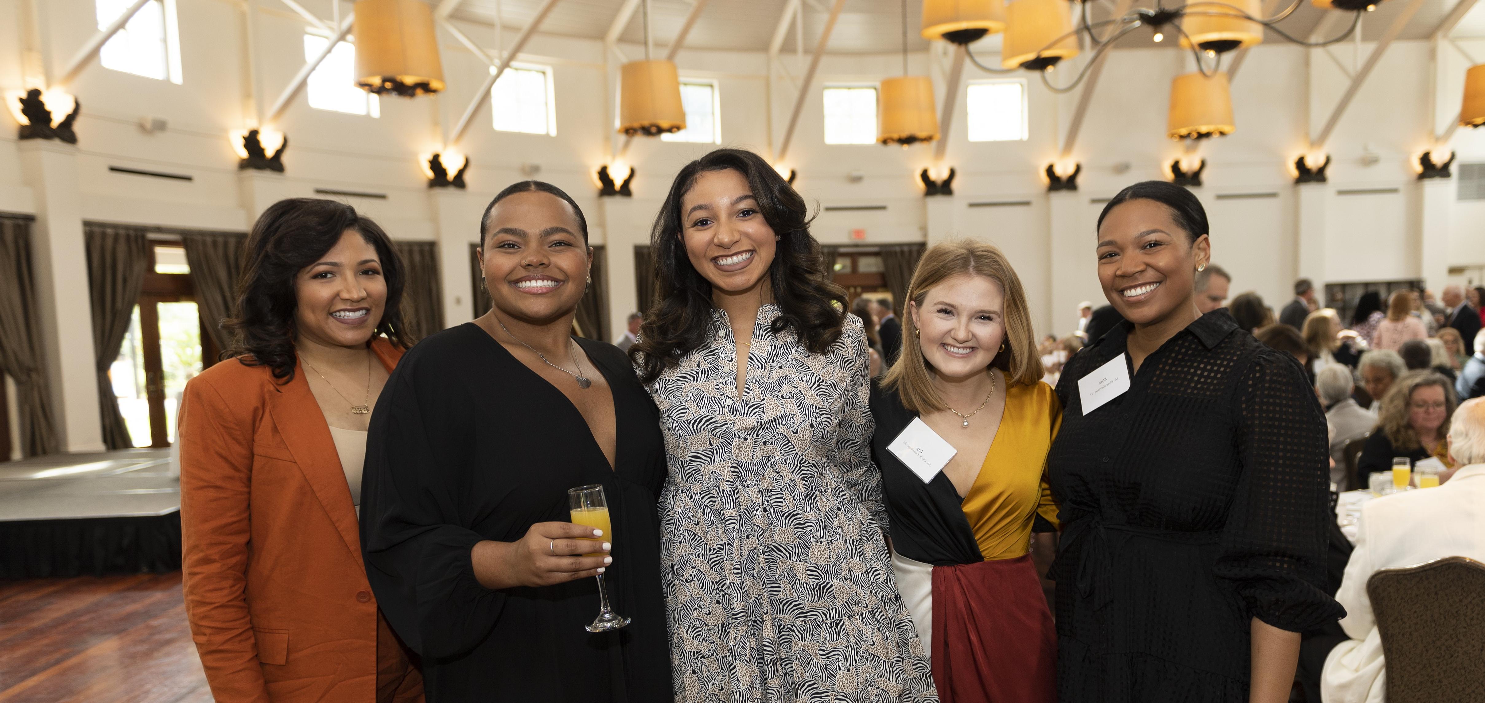 Alumni enjoying Jazz Brunch at Audubon Tea Room